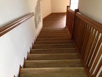 schodiště lino, PVC
